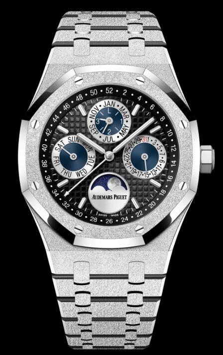 Audemars Piguet Replica Watch Royal Oak Perpetual Calendar 41 Frosted 26574BC.GG.1224BC.01